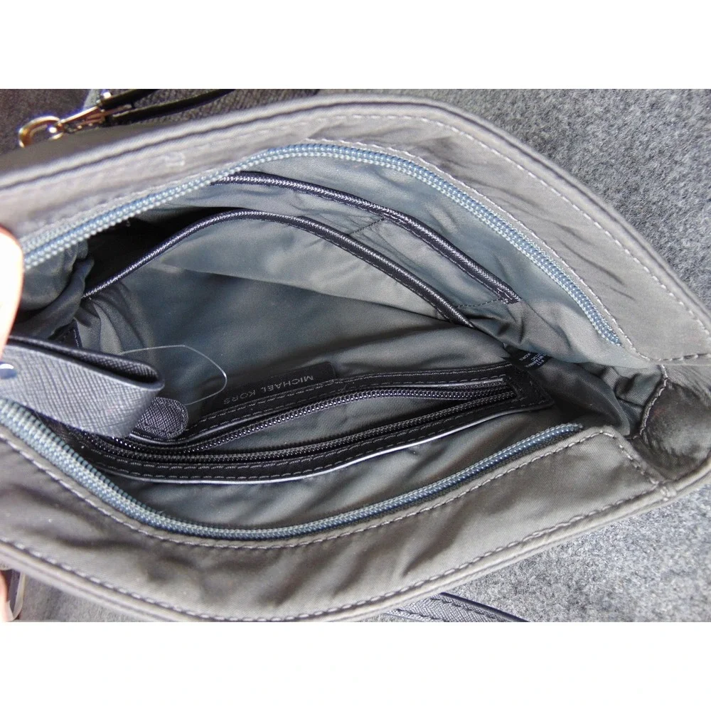 Michael Kors Crossbody Bag Men Olive‎ Green Solid 32F7S02C3C Techwear Gorpcore
